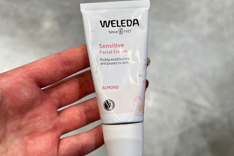 Weleda dagcreme naturlig hudpleje, bedste ansigtscreme til sensitiv hud, prisvenlig dagcreme