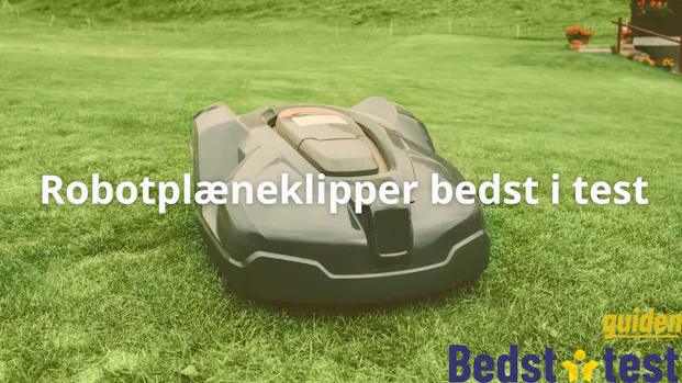 Robotplæneklipper bedst i test 2026