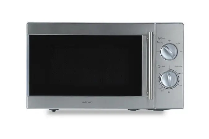 Lille mikrobølgeovn.